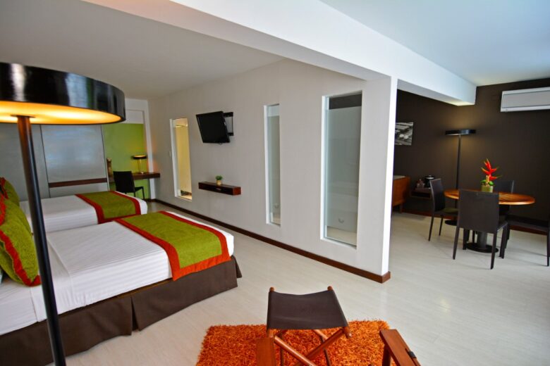 Junior Suite interior at Auténtico Hotel, San José